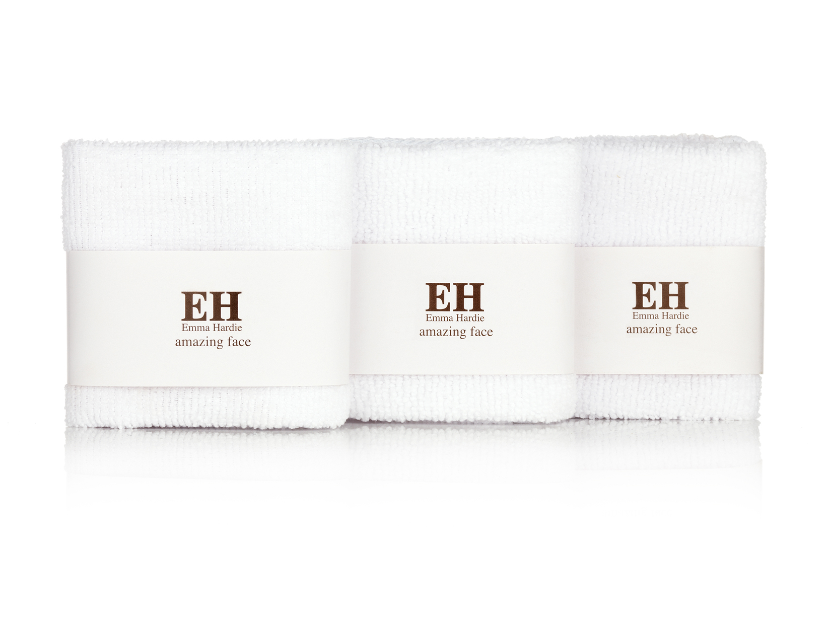 Emma Hardie Dual Action Cleansing cloths pack of 3
