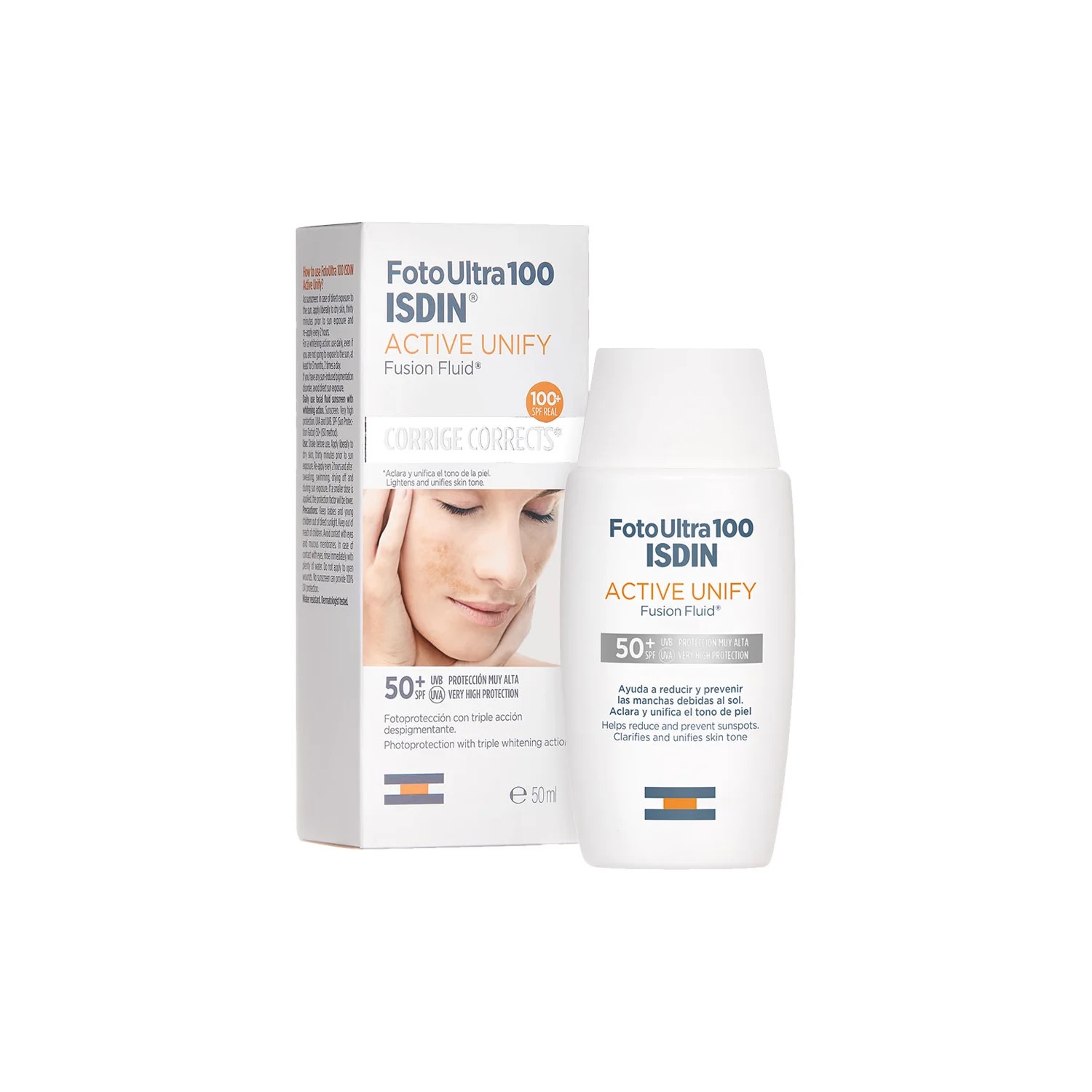 Isdin Foto Ultra 100 Active Unify Fusion Fluid SPF 50+